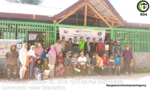 We are not part of the BARMM, but we receive project from Bangsamoro