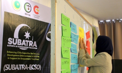 Bangsamoro CSOs and their capacities to contribute to a peaceful transition in BARMM